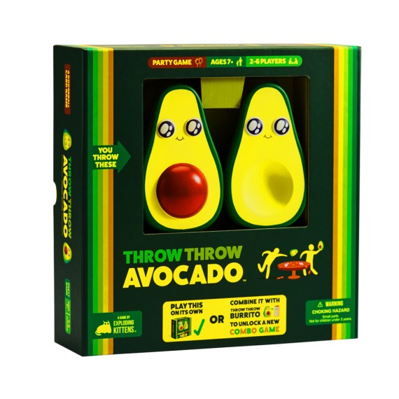 Throw Throw Avocado Επιτραπέζια Παιχνίδια The Game Rules